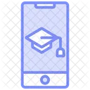 Educational Apps Duotone Line Icon Icon