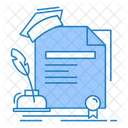 Educational Certificate  Icon