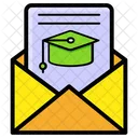 Educational Email Message Correspondence Icon