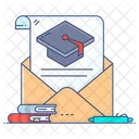 Educational Email Communication Academic Mail Icon