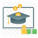 Educational Funds Educational Loan Educational Investment Icon
