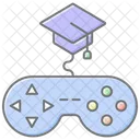 Educational Games Lineal Color Icon Icon