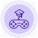 Educational Games Line Icon Icon