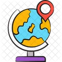 Globe Map World Icon