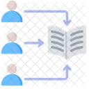 Educational Book Group Icon