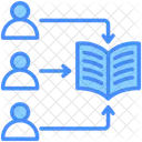 Educational Book Group Icon