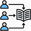 Educational Book Group Icon