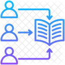 Educational Book Group Icon