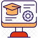 Educational Platforms Educational Technology Online Education Icon