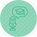 Educational Podcast Lifelong Learning Icon Podcast Icon