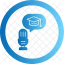 Educational Podcast Lifelong Learning Icon Podcast Icon