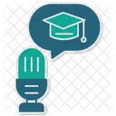 Educational Podcast Lifelong Learning Icon Podcast Icon