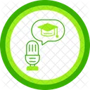 Educational Podcast Lifelong Learning Icon Podcast Icon