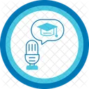 Educational Podcast Lifelong Learning Icon Podcast Icon