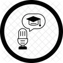 Educational Podcast Lifelong Learning Icon Podcast Icon