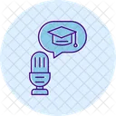 Educational Podcast Lifelong Learning Icon Podcast Icon