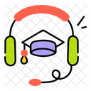 Educational Podcast Academic Podcast Audio Education Icon