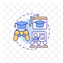 Learning Theories Educational Technology Process Icon
