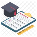 Educational Todo List Student Task List Approved Document Icon