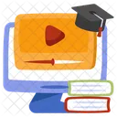 Educational Video Video Tutorial Online Video Icon
