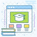 Educational Website  Icon
