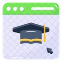 Elearning Educational Website Online Education Icon