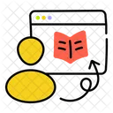 Study Website Online Study Educational Website Icon