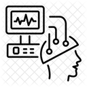 Eeg Machine Brain Neural Icon