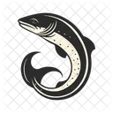 Eel Fish Animal Icon