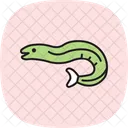 Eel Ocean Marine Icon