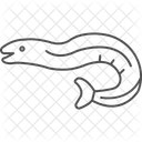Eel Ocean Marine Icon