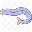 Eel Ocean Marine Icon