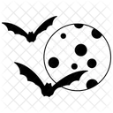 Eerie Moon Moon Spooky Icon