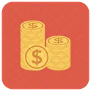 Efectivo Dollarcoins Usdollarcoin Icono