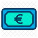 Efectivo Euros Dinero Icono