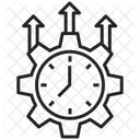 Efficacite Productivite Efficacite Operationnelle Icône