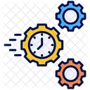 Efficiency Time Management Productivity Icon