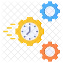 Efficiency Time Management Productivity Icon