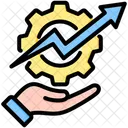 Efficiency Productivity Growth Icon