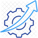 Efficiency Improvement Increase Icon