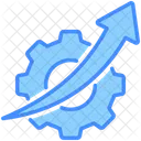 Efficiency Improvement Increase Icon