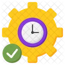 Efficiency Productivity Time Management Icon
