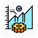 Efficiency Improvement Manufacturing Icon
