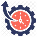 Efficiency Time Increase Icon