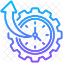 Efficiency Time Increase Icon