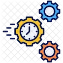 Efficiency Time Management Productivity Icon