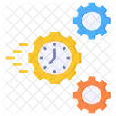 Efficiency Time Management Productivity Icon
