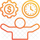 Efficiency Money Management Icon
