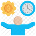 Money Management Process Icon