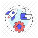 Efficiency Increase  Icon